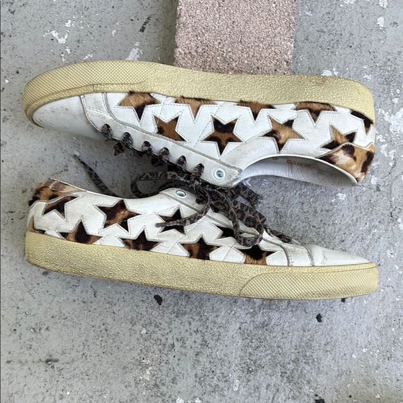 Saint Laurent , distressed sneakers - Picture 1 of 9